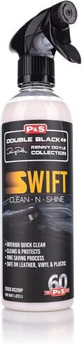 P & S PROFESSIONAL DETAIL PRODUCTS Swift Clean & Shine - Interior Cleaner & Protectant for Leather, Vinyl, Plastic - Cleans, Conditions & Leaves a Satin Finish - Fresh Scent - 1 Gallon in Kuwait