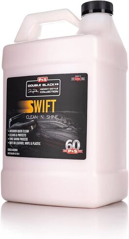 منتجات P & S PROFESSIONAL DETAIL - Swift Clean & Shine - منظف داخلي وواقي للجلد والفينيل والبلاستيك - ينظف ويرطب ويترك لمسة نهائية من الساتان - رائحة منعشة - 1 جالون in Kuwait
