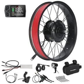 BAFANG G062 500W Rear Hub Motor Kit, 26 * 4.0 Inch, Black, 48V, 3 Riding Modes, 25mph Top Speed (26 * 4.0") in Kuwait