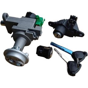 Ignition Switch Lock Seat Trunk Lock Set Compatible with Haojue VS 125cc VS 125 VS125 VE125 in Kuwait