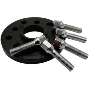 Wheel Spacers 5x112 Center Hole 66.6 Widening Accessories Aluminum Wheel Adapter Suit Compatible For BMW Car Separadores Bolt M14x1.25(1 piece 12mm) in Saudi Arabia