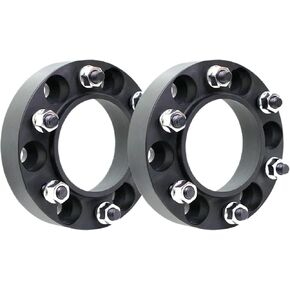 2/4PCS Compatible For GWM H9 PCD 6x139.7 CB 100.1 / CB 75.1 M12X1.5 Flange Plate T6-7075 Wheel Spacers Aluminum Hub Widened Adapter(2PCS 38mm,Haval H9 I - CB 75.1) in Saudi Arabia