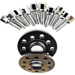 Modification Accessories 10mm Car Wheel Spacer Adapter Pcd 5x100 &5x112 Cb 57.1 Compatible For Vw Golf/bora/polo/jetta With 10pcs Lug Bolts in Saudi Arabia