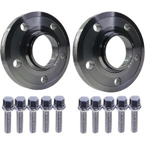 2PCS 5x120 CB 72.6 M12X1.5 Compatible For BMW 3SERIES E46 /BMW E46 Flange Plate T6-7075 Wheel Spacers Aluminum Hub Widened Adapter(2PCS spacer 20mm) in Saudi Arabia