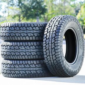 مجموعة من 4 (أربعة) إطارات Evoluxx Rotator A/T Truck/SUV لجميع التضاريس للطرق الوعرة - 235/70R16 235/70/16 235/70-16 106T نطاق التحميل SL 4-Ply OWL حروف بيضاء محددة in Kuwait