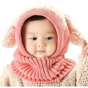 IMLECK Magnificent Baby Unisex-Warm Puppy Cloak Scarf Shawl Baby Infant Smart Hat in Saudi Arabia
