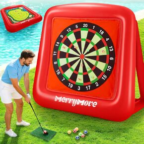 Giant Inflatable Golf Dartboard: 6.6FT Target Game for Outdoor Backyard & Pool Golf Chipping Game for Adults & Kids, Fun Party Lawn Game in Kuwait