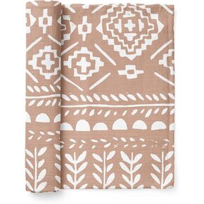 Muslin Swaddle Blanket – Garden Floral (White) Floral Baby Blanket Wrap Cute Infant Newborn Essential Cotton Swaddle, Trendy Receiving Blankets, Great Shower Gift for Girls by Mini Wander in Kuwait