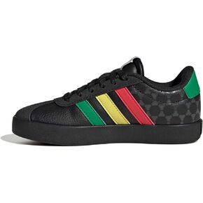 حذاء رياضي برباط من adidas Vl Court 3.0، Pink Fusion/White/Gray، 1 US للجنسين الصغار in Kuwait