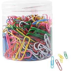 Colorful 1.1in Paper Clips – Heavy Duty, Ideal for Office, School & Home Use – Pack of 500 Lawn, Yard, Deck Cleaning 1 in Kuwait