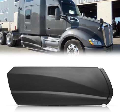 لوحة هدية Sterlix متوافقة مع Kenworth T680 2013-2021 OE استبدال الجانب الأيمن للخطوة - أسود (الجانب الأيمن للراكب - بدون فتحة، 69.29 بوصة) in Kuwait