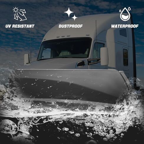 لوحة هدية Sterlix متوافقة مع Kenworth T680 2013-2021 OE استبدال الجانب الأيمن للخطوة - أسود (الجانب الأيمن للراكب - بدون فتحة، 69.29 بوصة) in Kuwait