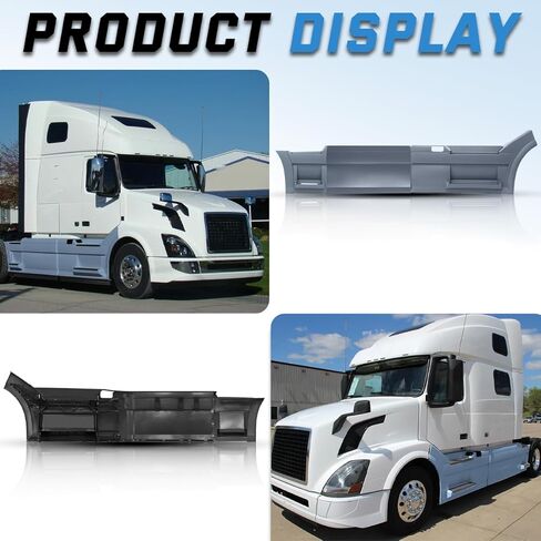 VNL Fairing Step Panel Right Side Compatible with 1997-2014;2015-2017 Volvo VNL Semi-Trucks (29" Fairing Skirt Side Panel, Right) in Kuwait