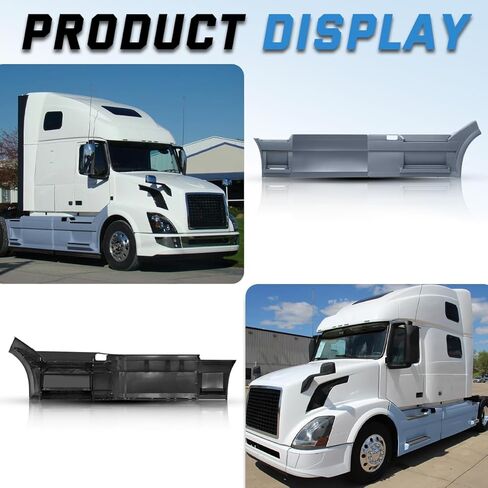 VNL Fairing Step Panel Right Side Compatible with 1997-2014;2015-2017 Volvo VNL Semi-Trucks (25" Fairing Skirt Side Panel, Right) in Kuwait