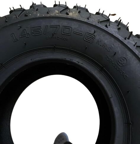1Pack ATV Tires 145/70-6 1PCS 6 inch PSI:14 Z112*2 Go Kart Quad Buggy 4Ply Rated in Kuwait