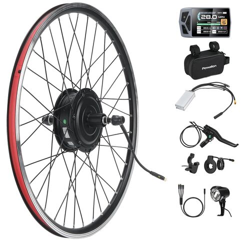 BAFANG 48V 500W Rear Hub Motor Ebike Conversion Kit, Brushless Geared Motor, Smart Controller, V & Disc-Brake Compatible, for 28-29" 、700C Bikes in Kuwait