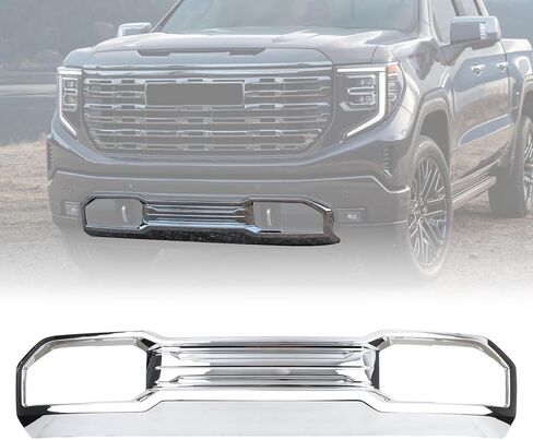 الستارة السفلية ذات المصد الأمامي الأسود المتوافقة مع 2022-2025 GMC Sierra 1500 84878748 BTPS8678GBK in Kuwait