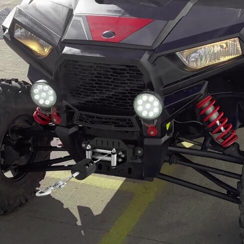 Winch Mounting Plate Kit Fit for Polaris General 1000 2016-2019, RZR 1000 900 2014-2019, RZR XP Turbo 2016-2018 in Kuwait