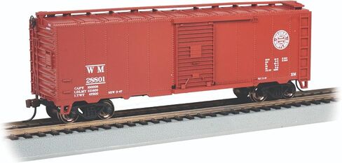 Bachmann Trains - 40' STEAM ERA Box CAR - Western Maryland® #28801 - HO Scale in Kuwait