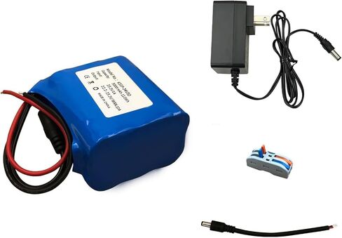 حزمة استبدال بطارية Seasider (الموديل: 6S1P-24V50) لصندوق Boombox DIY، وإضاءة LED، وسلك موصلات عارية مع شاحن in Kuwait
