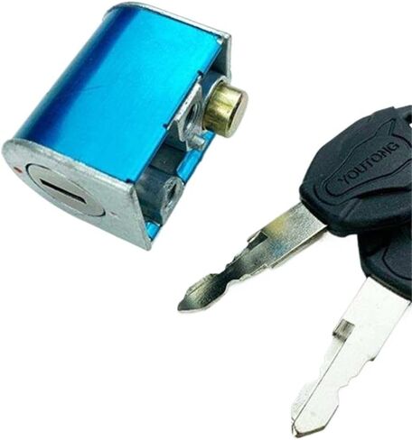 Motorcycle Ignition Switch Key Fuel Tank Cap Cover Steering Lock Set Compatible with Dayang CM125 CBT125 CBT 150 in Kuwait