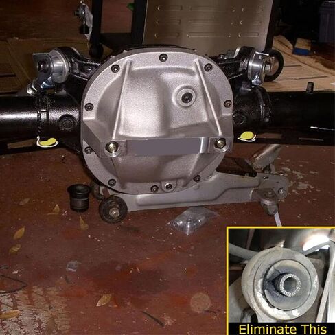 Dyno Racing 8.8'' Rear Bushing Removal Tool Install Iron Bushings, Compatible with Mustang for All Vehicles with a 7.5 or 8.8 inch Solid Rear Axle in Kuwait