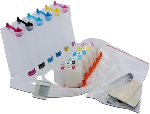 Ciss Ink System Compatible with Expression XP-8600 XP-8500 XP-8505 XP-8605 XP-8700 XP8500 XP8600 XP8700 Europe 378XL T3791-T3796 with ARC Chip in Kuwait
