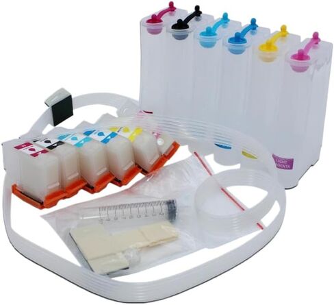 Ciss Ink System Compatible with Expression XP-8600 XP-8500 XP-8505 XP-8605 XP-8700 XP8500 XP8600 XP8700 Europe 378XL T3791-T3796 with ARC Chip in Kuwait