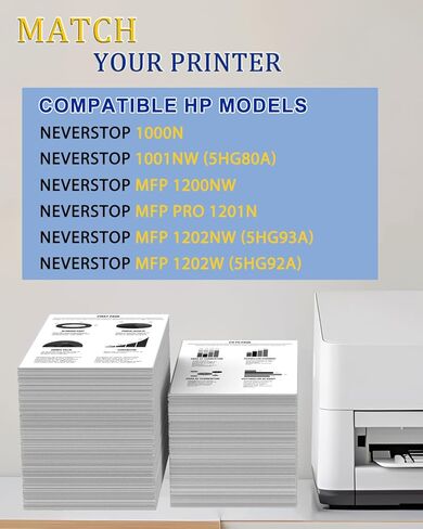 greencycle 143A W1143AD Compatible Toner Cartridge Replacement for HP W1143A Black Reload Kit 143AD Toner Use for Laser Neverstop 1001nw Printer MFP 1200nw 1202w 1202nw 1201n Ink Cartridge (2Pack) in Kuwait