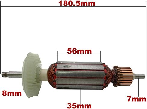 استبدال مرساة المحرك الدوار AC220V-240V لطاحونة الزوايا GWS10-125 in Kuwait