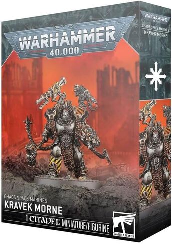 Games Workshop - Warhammer 40K - Chaos Space Marines - Kravek Morne in Saudi Arabia