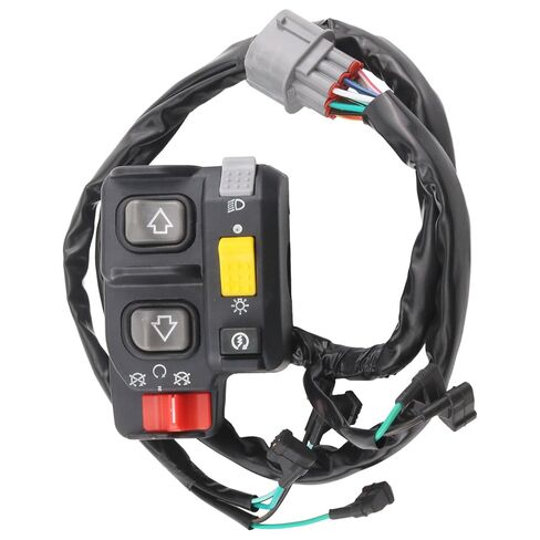 المقود الأيسر بدء إيقاف التحول التبديل متوافق مع هوندا رانشر 420 ES TRX420 TRX420TE TRX420FE TRX420FPE ATV 2007-2013 35140-HP5-A51 35140-HP5-A11 35200-HP5-601 رافعة مقبض كهربائي in Kuwait