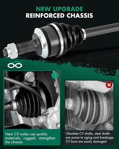 SCITOO Front CV Axle Shaft Assembly Fit For Honda Civic 1.8L 2006-2015 Left Driver Side 66-4232 FWD AT in Kuwait