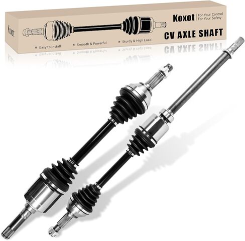 2PCS Front CV Axle Shaft Assembly Fit for Nissan Rogue 2008 2009 2010 2011 2012 2013 2.5L L4 AWD, Rogue Select 2014 2015 2.5L L4 AWD, Driver and Passenger Side, Replace OE# NCV53000 NCV53001 in Kuwait
