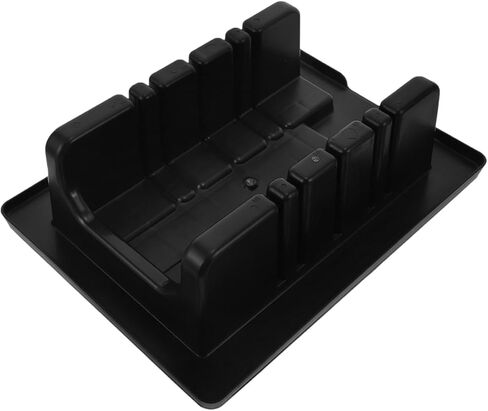HOMSFOU Floral Foam Cutter Tool for Flower Arrangement, Multi Slot Foam Brick Cutter for Florists, Floral Arranging Supplies, Black, 1 Pack in Kuwait