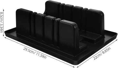 HOMSFOU Floral Foam Cutter Tool for Flower Arrangement, Multi Slot Foam Brick Cutter for Florists, Floral Arranging Supplies, Black, 1 Pack in Kuwait