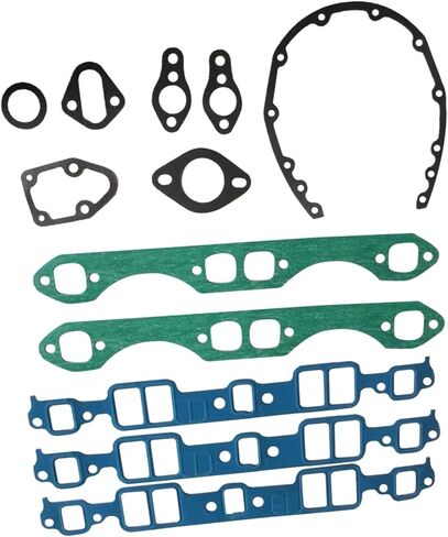 Engine Full Gasket Set w/Seal Silicone for GM for Chevrolet/for GMC Throttle Body TBI 5.7 Liter 350 Cubic Inch V8 Engines from 1987 Through 1995 in Kuwait