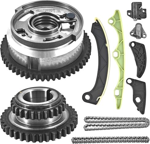 1140A074 Timing Chain Kit w/VVT Sprocket Compatible with Mitsubishi Outlander 2.4L 2014-2020 Replace 1140A122 1140A034 1141A037 MN183894 in Kuwait