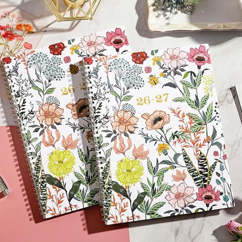 2025 Planner – Weekly ＆ Monthly Planner 2025, Jan. 2025 – Dec. 2025, 8.5" x 11" with Colorful Tabs, Flexible Cover, Thick Paper, Twin-Wire Binding, Back Pocket, To-Do ＆ Notes in Saudi Arabia