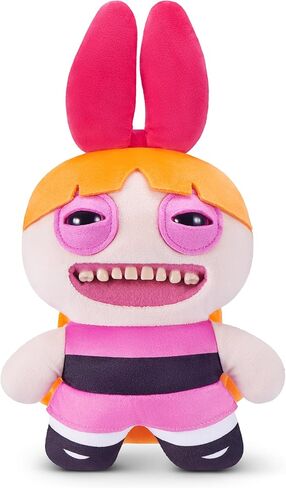 لعبة Fuggler Powerpuff Girls مقاس 9 بوصة (فقاعات) من ZURU - حيوان محشو وحش قبيح مضحك بأسنان تشبه الإنسان، قطيفة قابلة للتجميع للأطفال والمراهقين والمراهقين والبالغين ومحبي الرسوم المتحركة in Kuwait