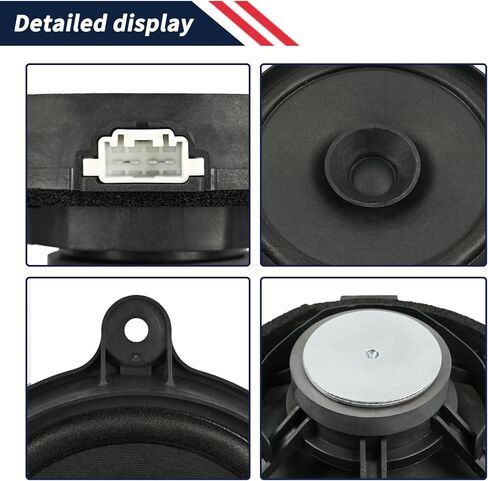 2Pcs Rear Speaker Replace BHP1-66-960 KD49-66-960 Fit for Mazda 3 CX-5 MX-5 Miata 6 CX-3 2013-2025 Speaker Audio in Saudi Arabia