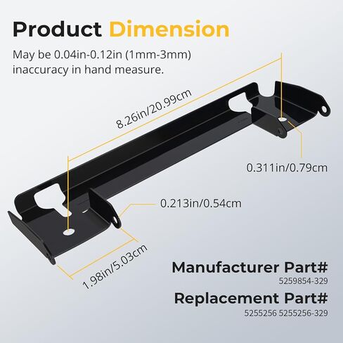 M MATI Front Rack Pivot Bracket for Polaris Sportsman 500 570 800 400 500 2012-2024 H-awkeye 325 400 2012-2015 5259854-329 5255256 5255256-329 in Kuwait