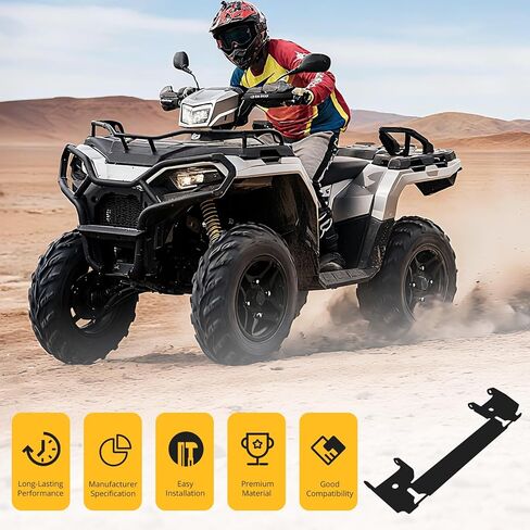 M MATI Front Rack Pivot Bracket for Polaris Sportsman 500 570 800 400 500 2012-2024 H-awkeye 325 400 2012-2015 5259854-329 5255256 5255256-329 in Kuwait