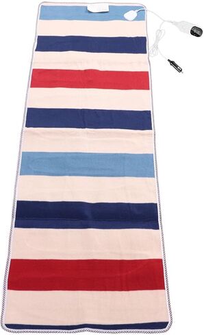 Jeffergarden Heated Car Blanket, Soft Flannel with 9 Temperature Settings and Timer Options for Road Trip and Camping in Kuwait