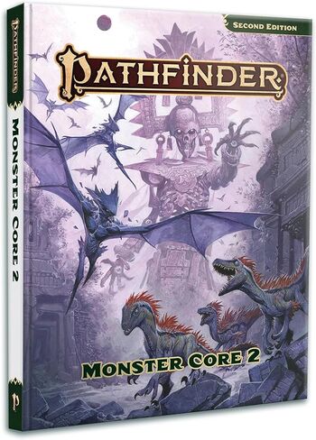 Pathfinder Monster Core 2 Hardcover - 376 Pages | Over 300 Monsters | Second Edition Remaster RPG Rulebook | Official Paizo Gaming Guide in Kuwait