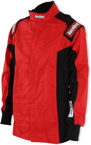 RaceQuip® 131916RQP Chevron-1 FRC Driving Jacket - SFI 3.2A/1 - Red - XL in Kuwait