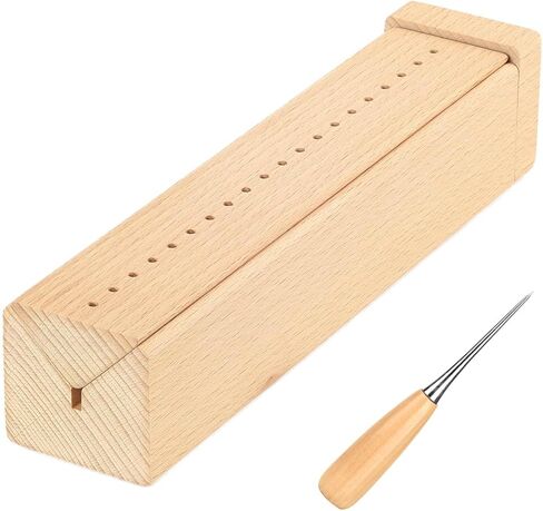 Book Binding Cradle,Beech Wood Book Binding Kits,Used for Book Binding Punching,Book Press Bookbinding, Handmade Bookbinding Supplies, DIY Book Binding Machine,Book Binding Tool,Book Making Kit in Saudi Arabia