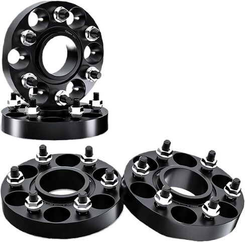 2/4PCS Compatible For GWM H9 PCD 6x139.7 CB 100.1 / CB 75.1 M12X1.5 Flange Plate T6-7075 Wheel Spacers Aluminum Hub Widened Adapter(2PCS 38mm,Haval H9 I - CB 75.1) in Saudi Arabia