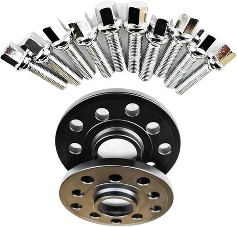 تعديل الملحقات 10 مللي متر سيارة عجلة فاصل محول Pcd 5x100 و 5x112 Cb 57.1 متوافق مع Vw Golf/بورا/بولو/جيتا مع 10 قطعة العروة البراغي in Kuwait