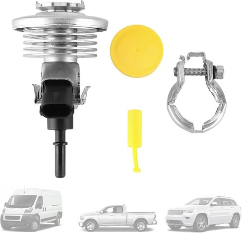 Diesel Exhaust Fluid Injector DEF with Brackets Compatible for Jeep Grand Cherokee Ram 1500 ProMaster 1500 2500 3500 3.0L 2014-2019 Diesel Fluid Injection Nozzle Replaces 0444021046 in Kuwait